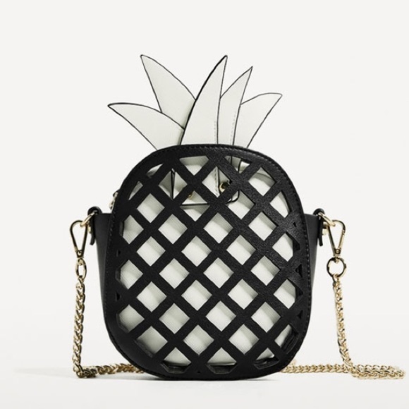 Zara Handbags - Pineapple Crossbody Bag